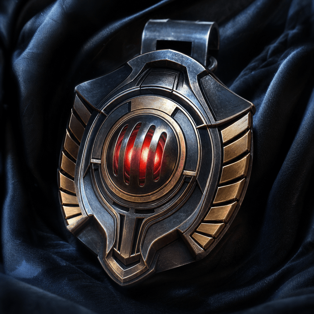 Crowd-part authority siren badge