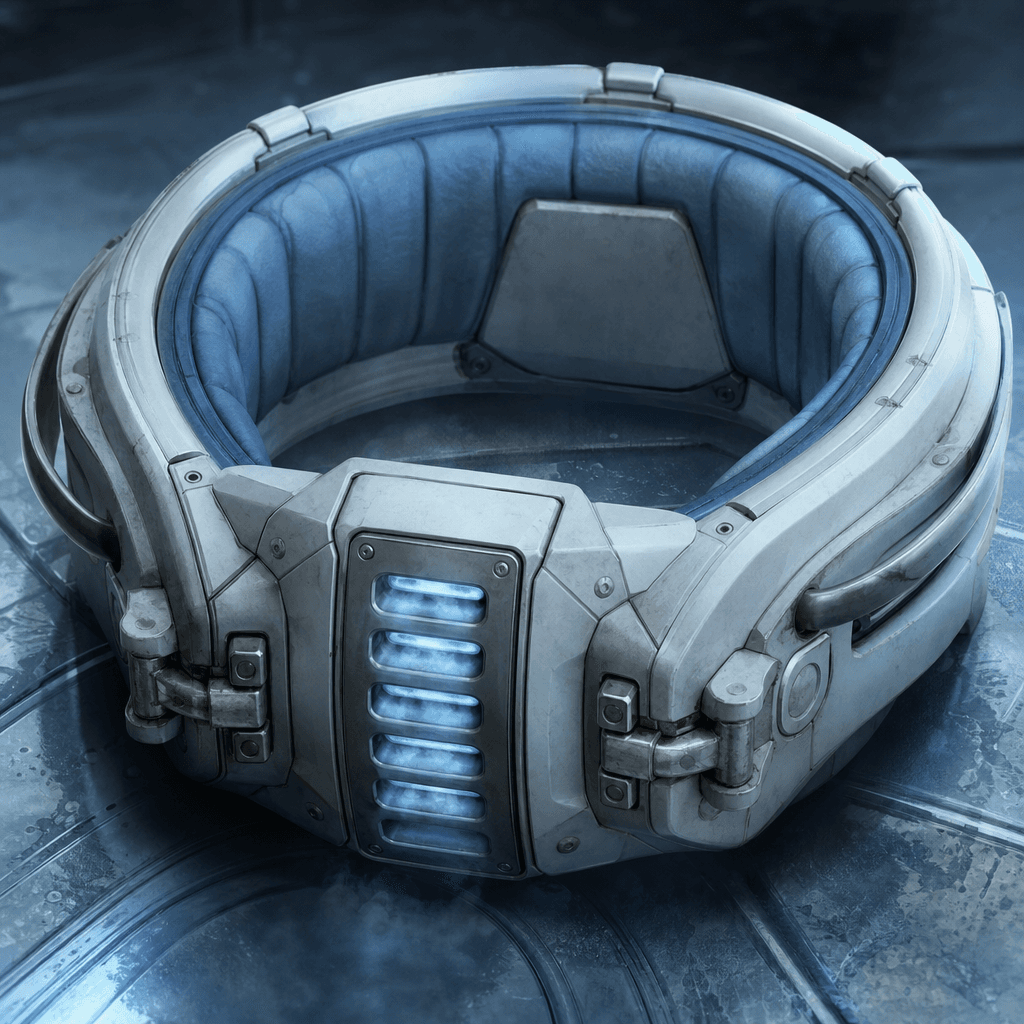 Cryo-sedate restraint collar