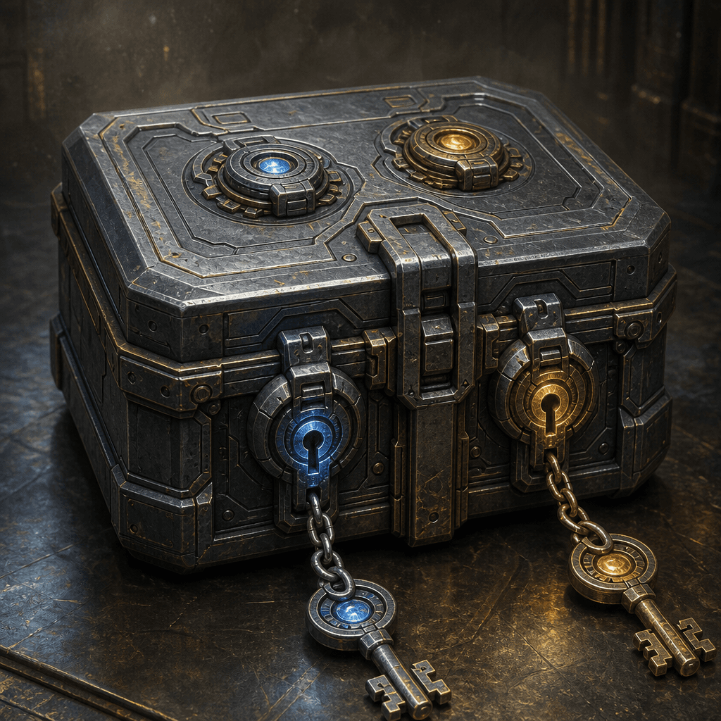 Dual-key fixer handoff lockbox
