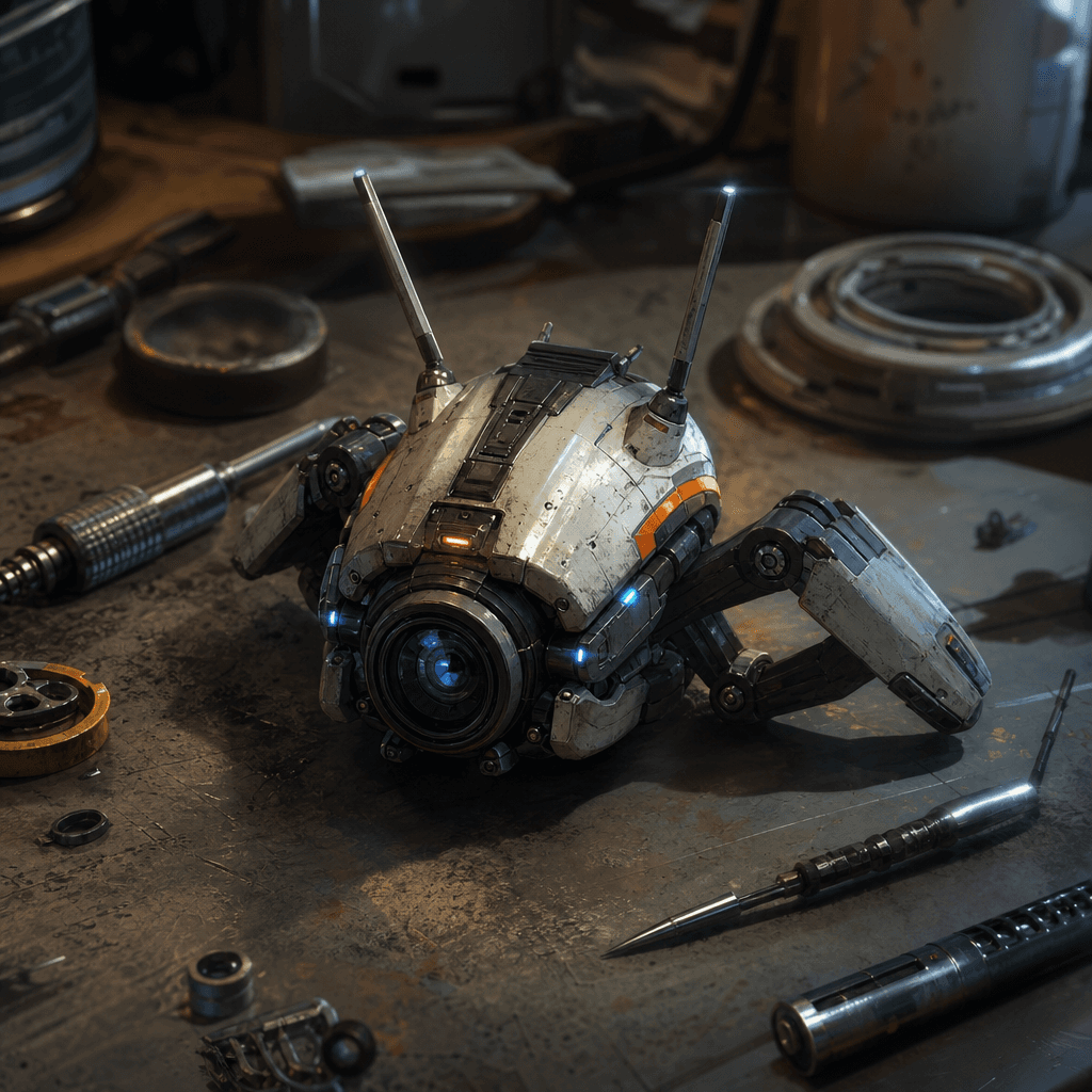 Scout microdrone for hallway recon
