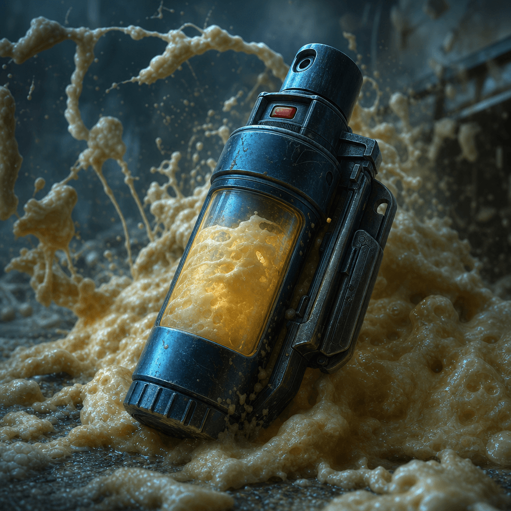 Slipfoam chase-denial canister
