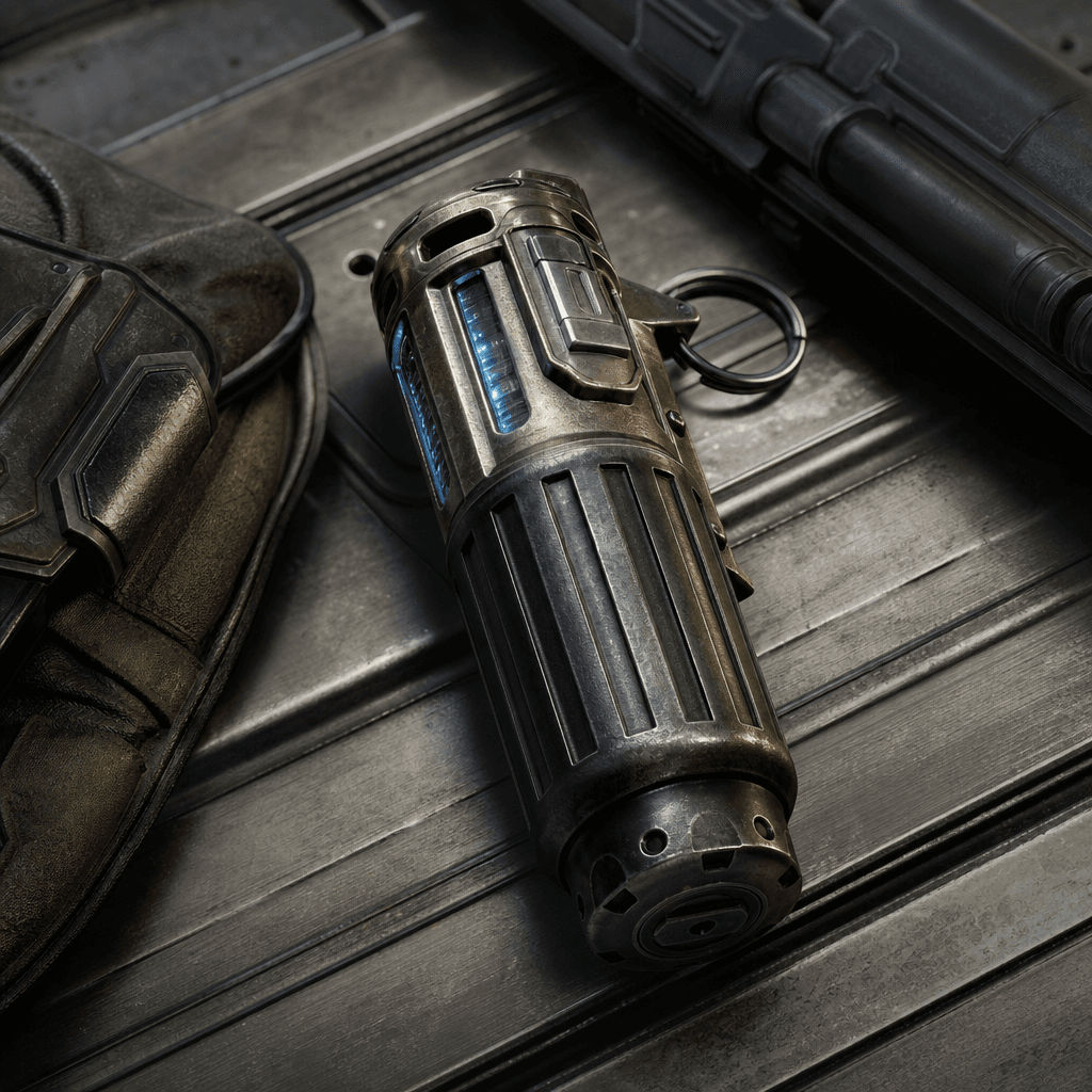 Ribbed sonic stun grenade canister