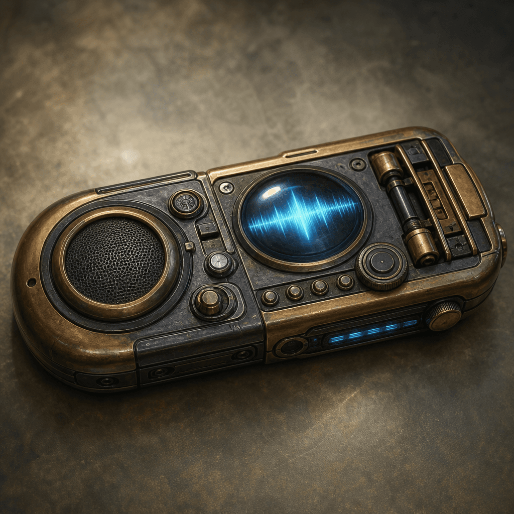 Voice mimic spoof clip device