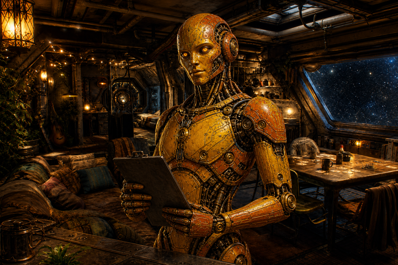 Jarvis — Robot — Korrathi Model · Ship Steward