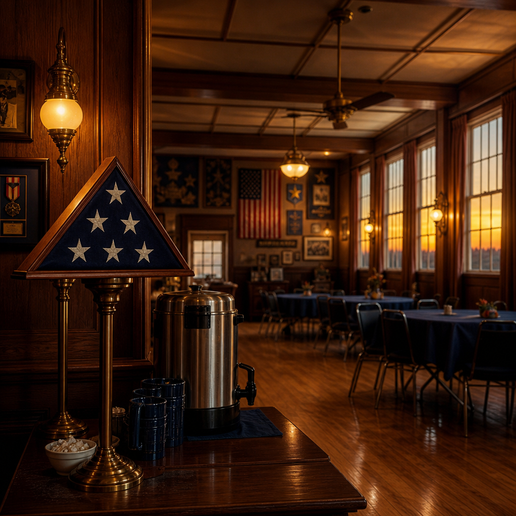 Cedar Ridge Legion Post 214 — fictional veterans web design demo