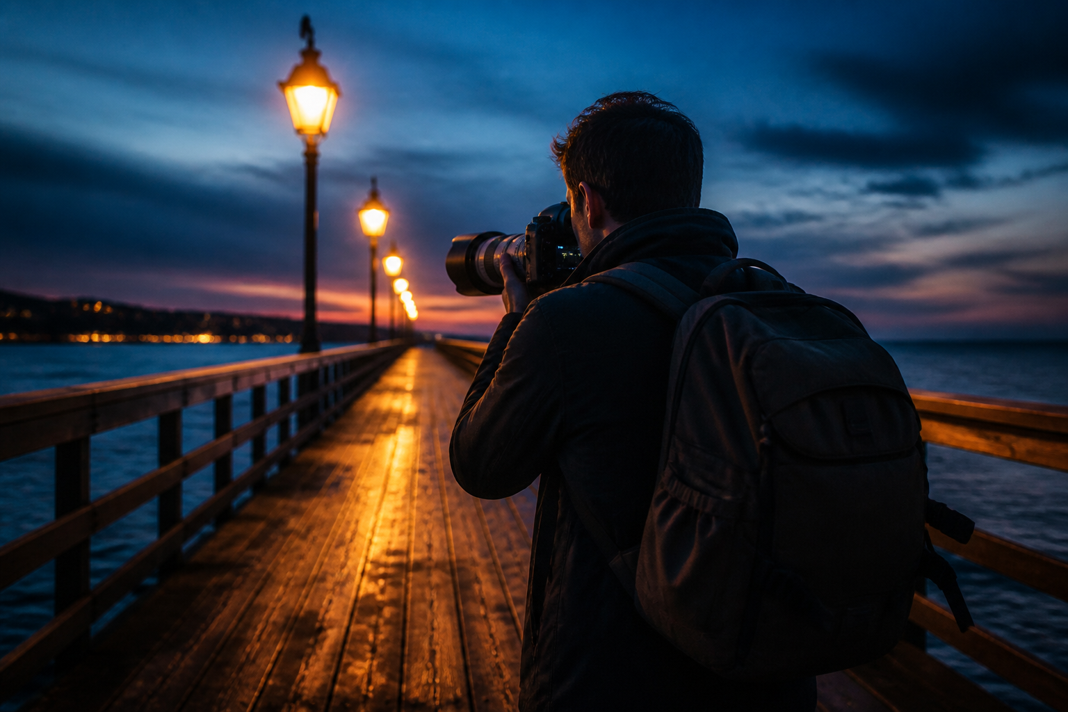 Ember Frame Photo — fictional photographers web design demo