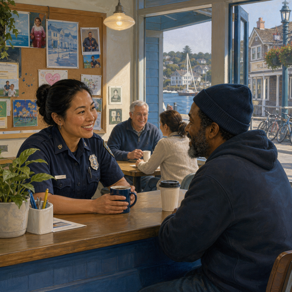 Harborview Community Outreach — fictional police web design demo