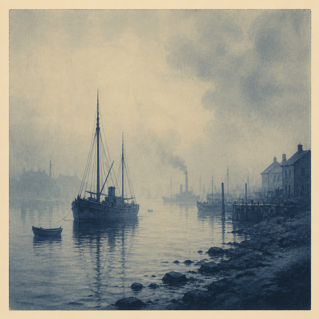 Sample print Harbor Fog