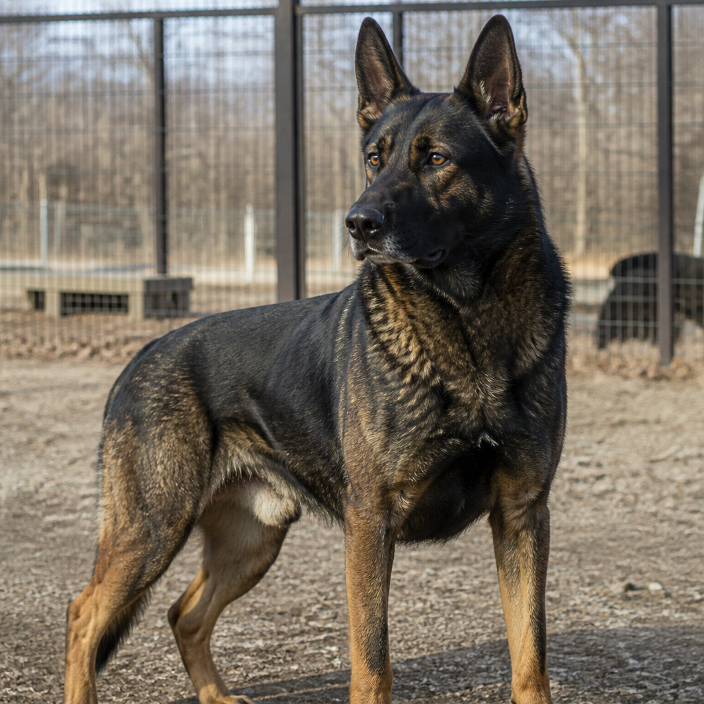 Fictional German Shepherd stud Northwind Ash