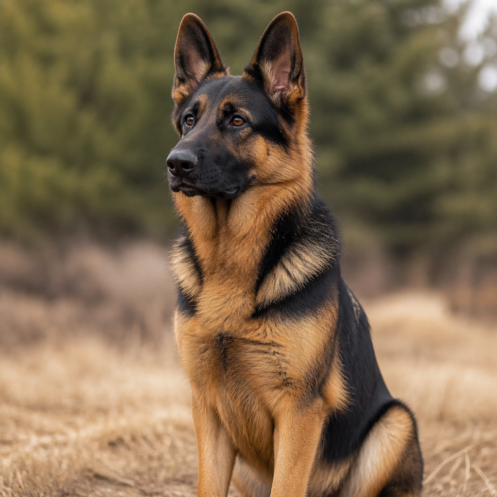 Fictional German Shepherd brood bitch Northwind Juniper