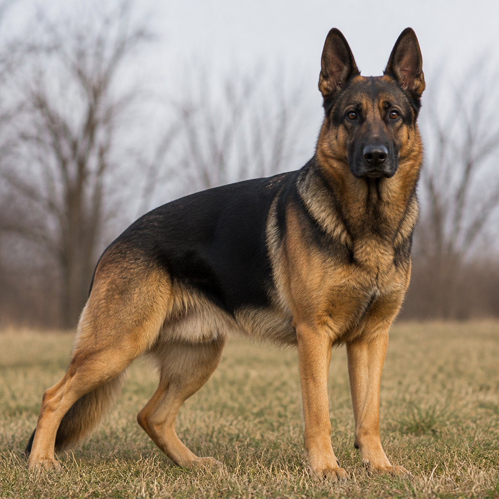 Fictional German Shepherd stud Northwind Tor
