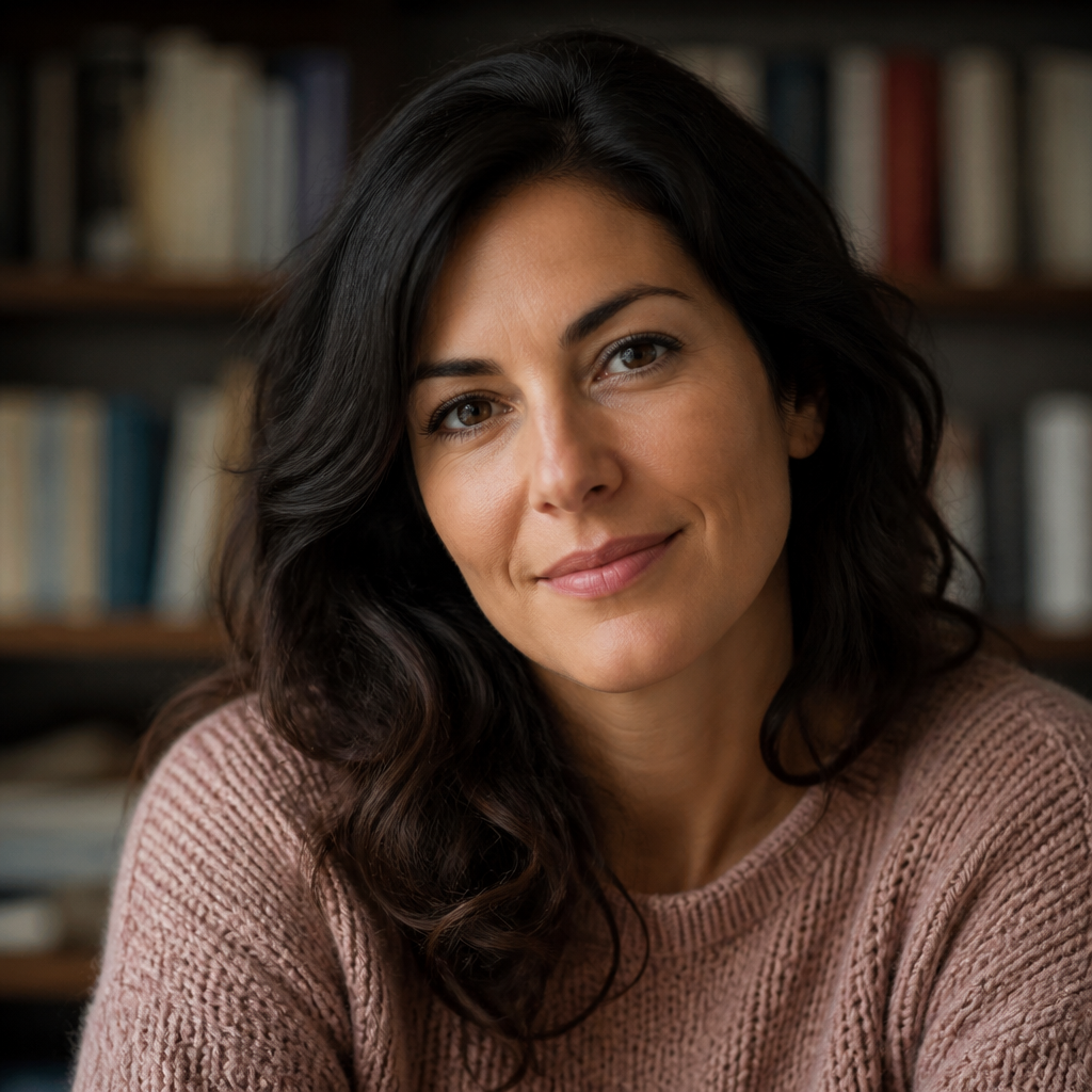 Fictional author Sera Moss