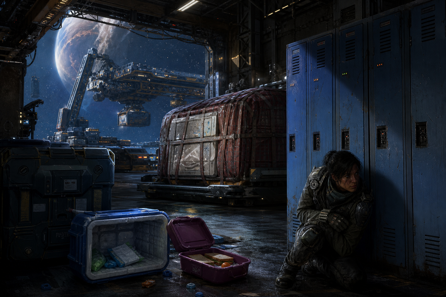 Lost Crate, Crane Yard 7