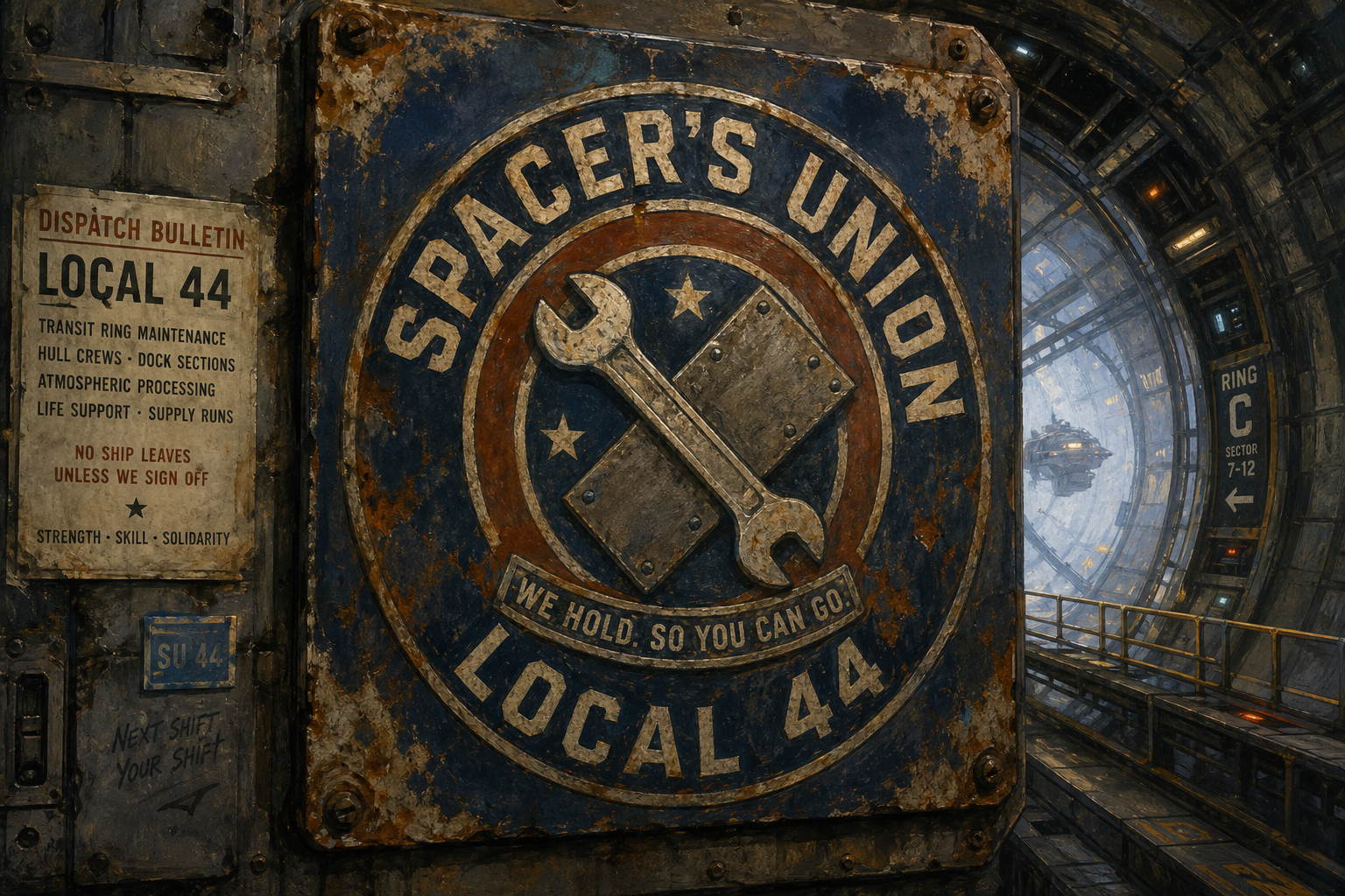 Spacer's Union Local 44 — corporate brand still