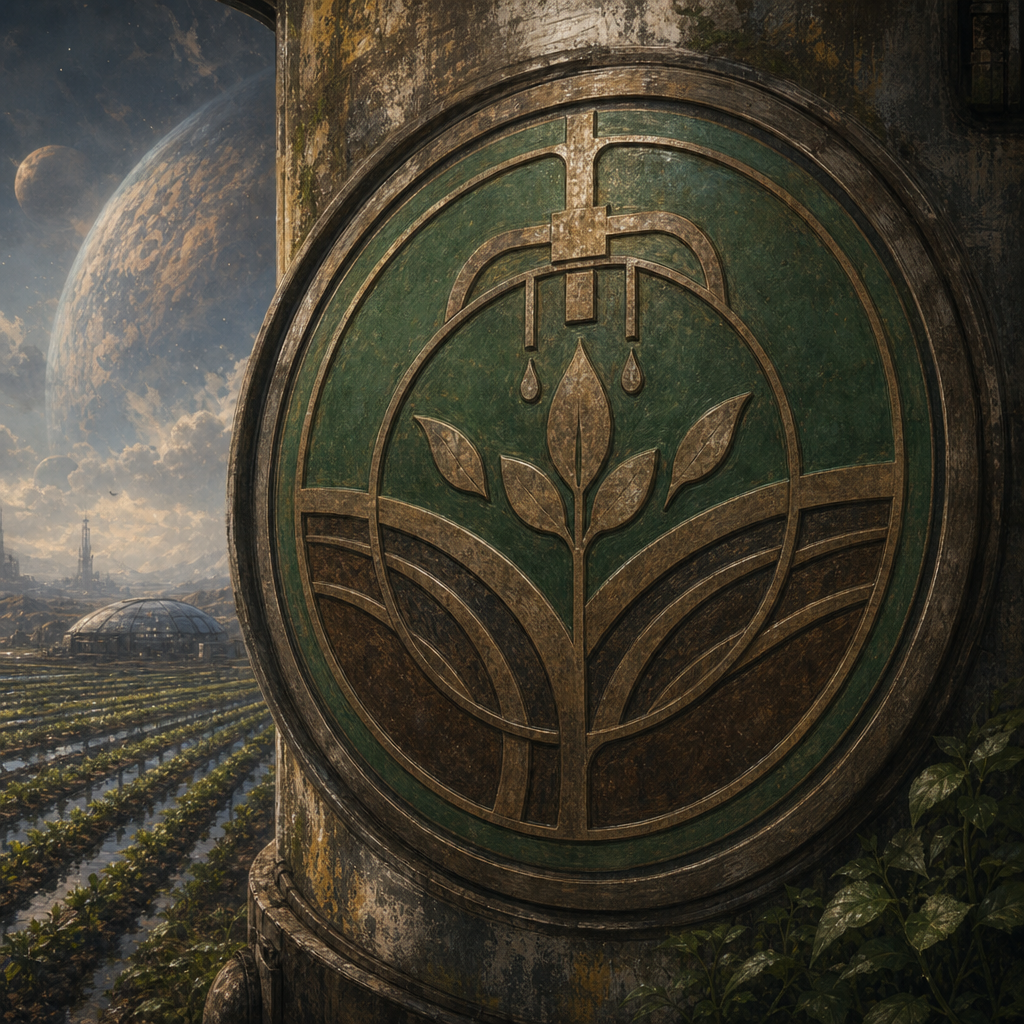 Verdant Reach Colonization — corporate brand still
