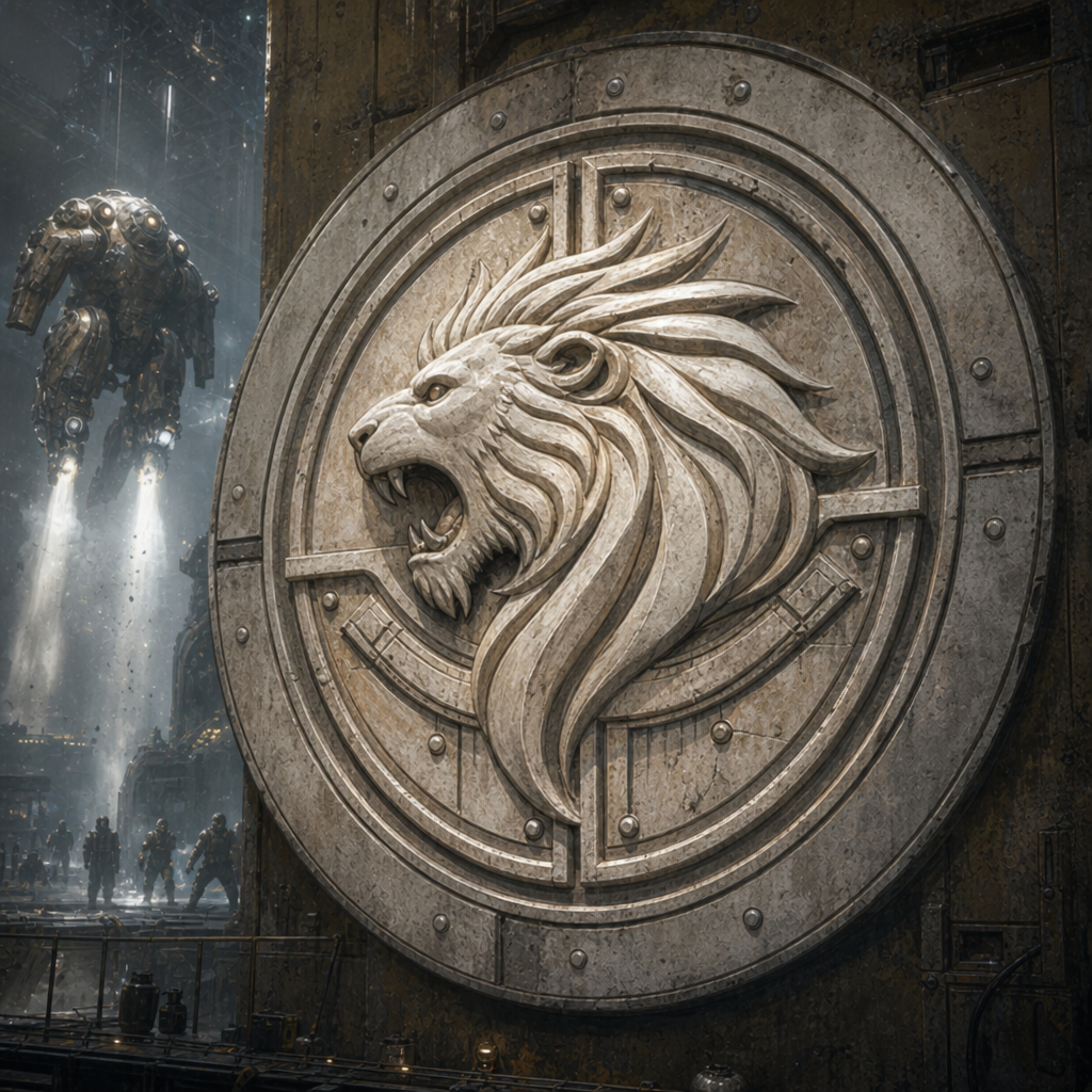White Mane Shockworks — corporate brand still