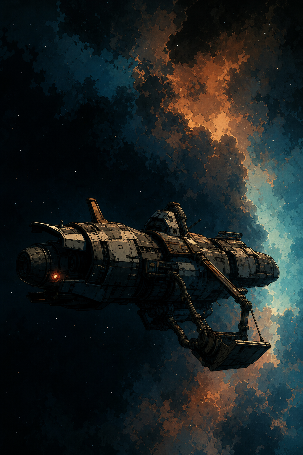 Serenity — Legacy ship (artist reconstruction, not confirmed sighting)