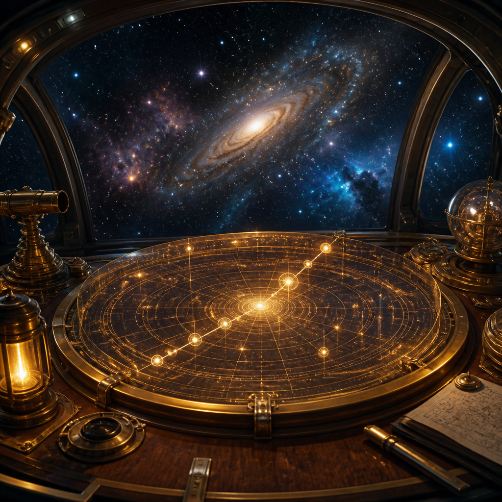 Navigation deck looking out on the Corridor — worldbuilding entrance